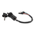 Ignition Starter Switch ATV Ignition Switch Key Stable Fast Response for FourTrax 125 1985 To 1986. 