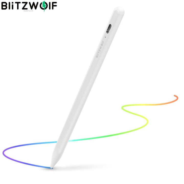 BlitzWolf BW-SP1 Rechargeable Active Stylus Digital Pen Palm Rejection for iPad Universal Tablet Smartis Capacitive Screen