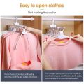 8-in-1 Multi-port Support Circle Clothes Hanger Saves Space Foldable Telescopic Magic Clothes Hanger No-Slip Laundry Rack. 
