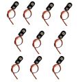 10PCS 90 DC 9V Battery button  plug for Arduino Mega 2560 1280 UNO R3 132 9V battery buckle. 