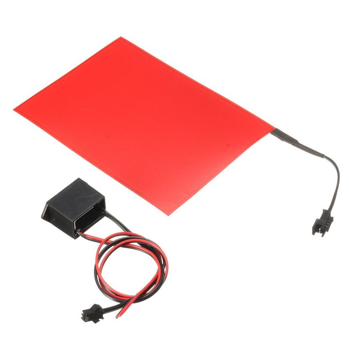 105mmx148mm%2012V%20A6%20EL%20Panel%20Light%20Electroluminescent%20Light%20Paper%20Neon%20Sheet%20W/%20Actuator-Red%20-%20Image%204
