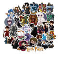 50Pcs Classic Movie Harry Potter Stickers Hermione Jean Granger Anime Phone Laptop Scrapbook Scooter Toys for Children. 