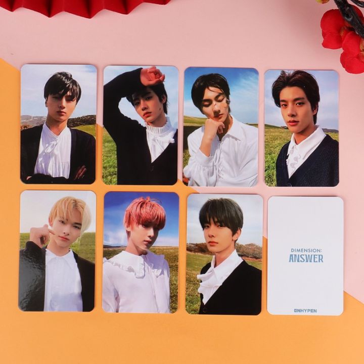 Kpop%20ENHYPEN%20Album%20DIMENSION%EF%BC%9AANSWER%20Photo%20Card%20for%20Fans%20Gift%20-%20Image%208