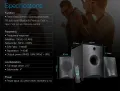 F&D F210X 15 Watt 2.1 Channel Wireless Bluetooth Multimedia Speaker. 