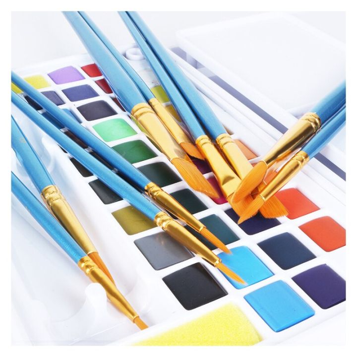 10pcs/pack%20Paint%20Brushes%20Set%20Painting%20Art%20Brush%20for%20Acrylic%20Oil%20Watercolor%20Artist%20Professional%20Painting%20Kits%20-%20Image%202