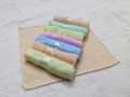 Baby Washcloth 8Pcs Set (18cm x 16cm), Baby face and Hand cloth towels, baby Handkerchief, wipes -Baby soft mini towels. 