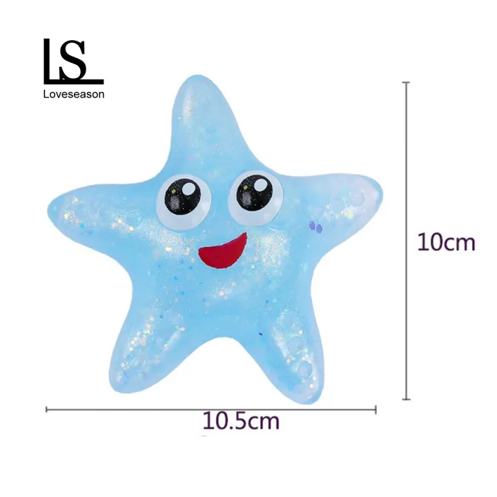 Loveseason%20Starfish%20Squeeze%20Toy%20Shine%20Sequins%20Creative%20Squishes%20Decompression%20Toy%20-%20Image%202