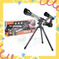 Comel Kids Telescope 20/30/40x Magnification Astronomical Monocular Telescope Zoom Refactor Educational Toys. 