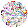 20/40/60 pcs of cartoon cute unicorn sticker pack for girls kids graffiti Stickers. 