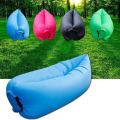 Inflatable Lounger Air Sofa Lightweight Beach Sleeping Bag Air Hammock Folding Rapid Inflatable Sofa for Beach, Camping, Travel. 