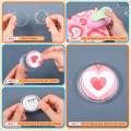 50Pcs Clear Pins Buttons Badges Button Pins for DIY Crafts. 
