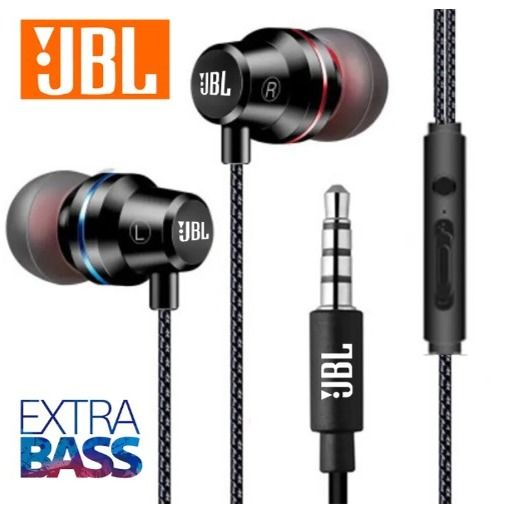 JBL T180 Earphone with Mic - CK5 Extra Bass Sports Stereo High Quality Handsfree Headset 113732624 Styles_LK Online