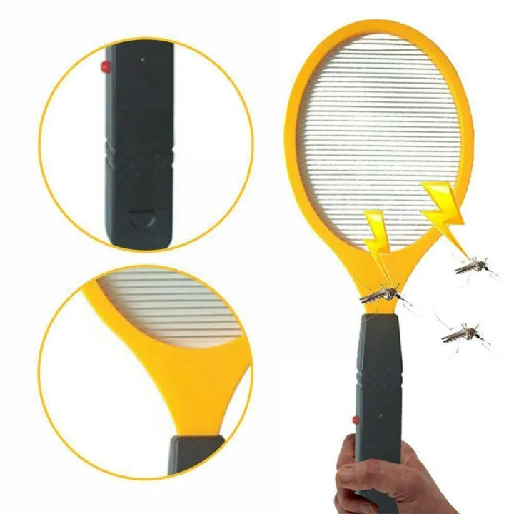 Electric Fly Insect Bug Zapper Bat Portable Insects Mosquito Killer ...