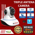 V380 PRO 3MP Full Color Night Vision Baby Monitor Indoor WiFi IP Camera Security CCTV Video Surveillance Auto Tracking. 