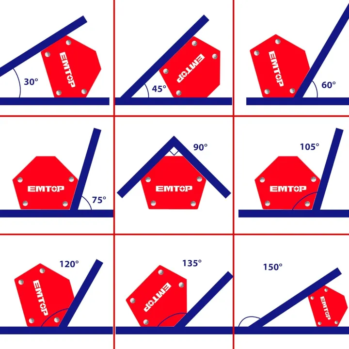 Welding%20Magnet%20Holder%206Pcs%20Set%2030%C2%B0%2045%C2%B0%2060%C2%B0%2075%C2%B0%2090%C2%B0%20105%C2%B0%20120%C2%B0%20135%C2%B0%20150%C2%B0%20Heavy%20Quality%20EMTOP%20Brand%20EMWH6002%20-%20Image%206