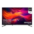 AIWA 75inch LED WebOS Smart 4K Television. 