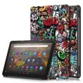 For Amazon Fire HD 10 Case 2023 10.1 Inch Cute Paint Ultra Slim Lightweight Smart Shell Stand Cover for Fire HD 10 2023 Tablet Case. 