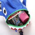 Anti-Lost Small Backpack1-3Years Old2Baby Boy Infant Schoolbag Korean Mini Little Shark Backpack Children's Bags Female. 
