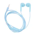 U19 Smooth Surface Wired Earphones Super Bass 3.5mm Headphones With Built-in Mic Hands Noise Canceling Earbuds Music Headset. 