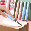 Deli Foldable Scissors Portable Anti for kids Handmade Unboxing Paper Cutting Utility Stationery Cute. 
