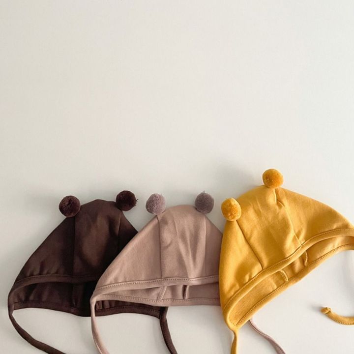 Fashion%20Cotton%20Newborn%20Cap%20Bear%20Ear%20Breathable%20Baby%20Ear%20Protection%20Cap%20Infant%20Strappy%20Hat%20Spring%20Autumn%20-%20Image%208
