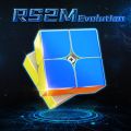 MoYu RS2M 2x2 Magnetic Magic Cube 2x2x2 RS2M Evolution Speed Cube Professional Speed Puzzle Children's Fidget Toys. 