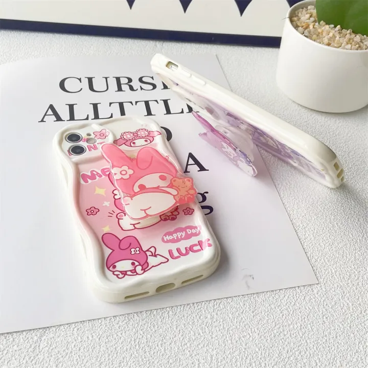 Cute%20Kuromi%20Melody%20Bracket%20Bracelet%20Phone%20Case%20For%20Realme%20C55%20C35%20C33%20C21Y%20C25Y%20C30%20C30S%20C21%20C11%202021%20C20%20C15%20C12%205%206%207%20Pro%205I%206I%205S%206S%207i%208%205G%20Soft%20Back%20Cover%20Shockproof%20Full%20Protection%20Cartoon%20Silicone%20TPU%20Camera%20Protective%20-%20Image%202