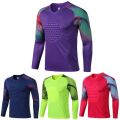 2021 Custom Football Jerseys Men Long Sleeves Football Training Goal Keeper Uniforms Sport Top Soccer Goalkeeper Jersey. 