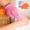 Masox Store Spa Massage Body Scrubber Cleaner/Nylon Exfoliating Multi-Purpose Gloves MainBasics Deep Cleansing Exfoliating Bath Gloves - Heavy-Textured Nylon Shower Scrub for Dead Skin Removal - Machine Washable with Hanging Loop 1pc. 