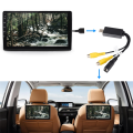 1 PCS for Android System USB Interface to Video Out Adapter As Shown Plastic Multimedia Player Video AV Output Connect. 