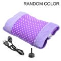 hot pack Electric Hot Water Bottle Winter Accessories Rechargeable Hand Warmer Cute Dot Fluffy Plush Heat Water Bag Warming ProductsFirst Aid Kits. 