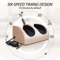 Electric Leg Massage Machine Hot Compression Kneading Rolling Heating Therapy Finger Pressure Massage Muscle Relax Relieve Pain. 