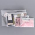 zip lock bags StoBag Matte Frosted Clothes Packaging Zipper Bags Pouches Ziplock Plastic Sealed Socks Shirts Storage Reusable Organizer PocketShipping Bags. 