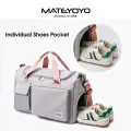 MATEYOYO Travel Bag Fitness Handbag Yoga Sports Bag Waterproof Weekender Bags Sport Bag Yoga Shoulder Bag Traveling Bag Fitness Bag Gym Totes for Men Women. 