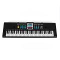 MQ 61 Keys Electronic Piano Digital Music Electronic Keyboard Musical Instrument Gift with Microphone for Kids Beginners. 