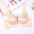 Extra Thick Bra Extra Thick6cmPush up One-Piece Seamless Small Size Thickened Underwear for Women. 