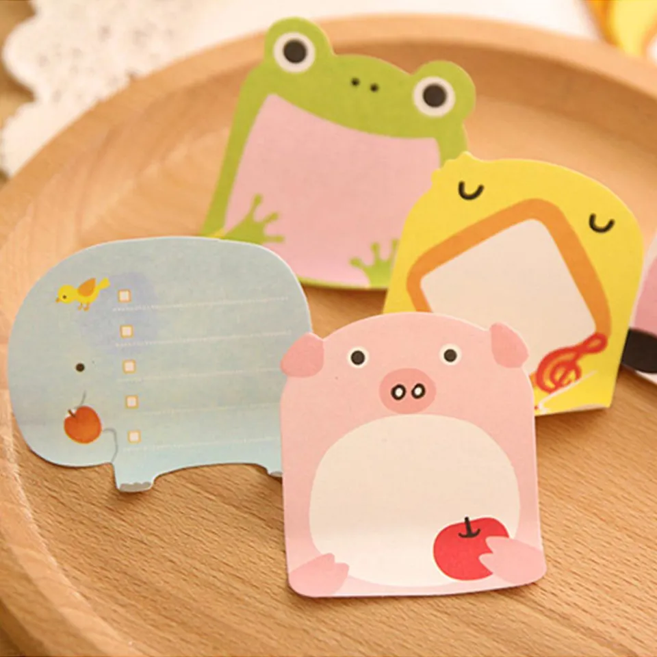 Snapklik.co : 600Pcs Frog Sticky Notes, Cute Cartoon Frog Self-Stick - View #2
