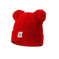 Adorable Knitted Baby Hat with Pompon for Boys and Girls. 