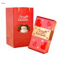 Merry Christmas Gift Box Crafts Folding Bouncing Gift Box for Party Wedding. 