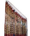 Nabi & Sons Indian Bamboo Flutes Set of 15 pcs  Flutes Key G to A Fined Tuned High Quality Bamboo Whistle e Set 6 Hole Set 15 Flute. 