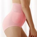 Women's Panties Seamless High Waist Triangle Underwear Large Crotch Pants Slimming Underpanties. 