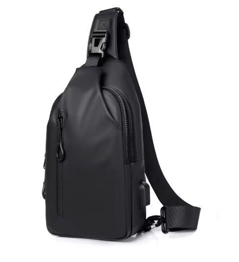 Men's%20Nylon%20Waterproof%20Chest%20Sling%20Crossbody%20Bag%20Casual%20Fashionable%20Satchel%20USB%20Shoulder%20Strap%20-%20Image%202
