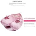 Pair of Gymnastics Crown Girls' Dancing Shoes Satin Soft Sole Cat Claw Shoes Lovely Embroidery Princess Shoes Children. 