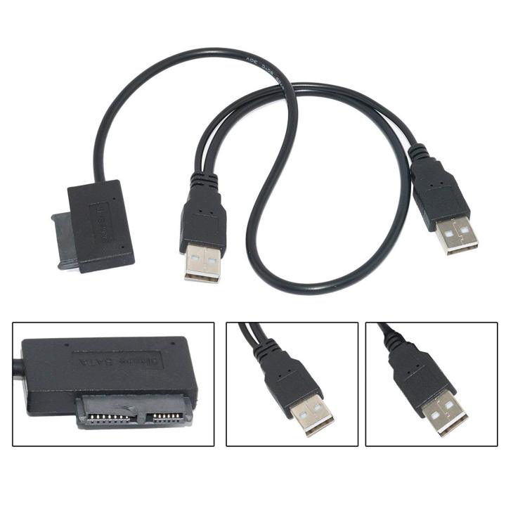 USB%20to%20SATA%20Laptop%20CD/DVD%20Optical%20Drive%2013%20Pin%20Adapter%20Cable%20-%20Image%203