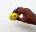 Finger Exercise Ball Stress Ball with Smiley Face Finger Massage Ball Stress Ball with Happy Face. 