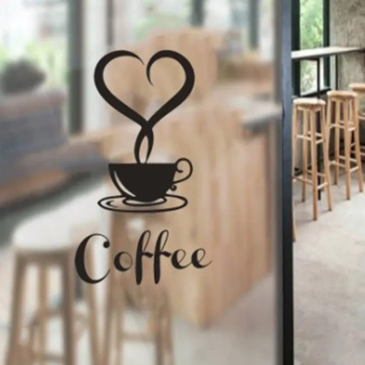 Coffee%20Wall%20Sticker%20Shop%20Restaurant%20Wall%20Decor%20Art%20DIY%20Decorative%20Sticker%20-%20Image%204
