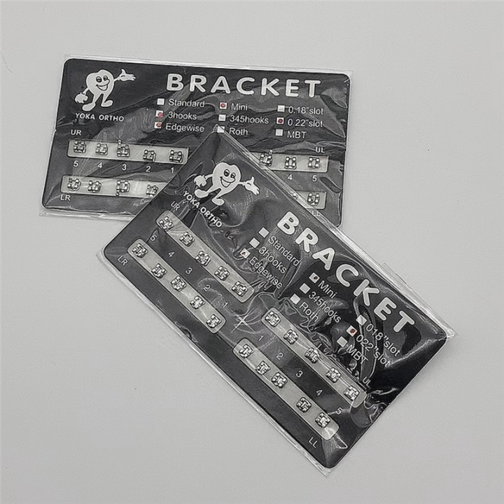 Fake%20Braces%20Braces%20Wax%2010%20Sheets/Pack%20200%20Pcs%20of%20Brackets%20MIM%20Roth%20Mini%200.022%20with%20Hook%203%20-%20Image%205