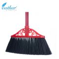 INDOOR BROOM SWAN WITH 120CM PLASTIC COATED METAL HANDLE - FEATHER BRAND. 