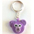 Waterproof Key Tag / Paper Quilling Key Tags Multicolour -01 pcs. 