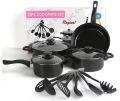 Cookware Set 13 Pcs Internal Non-Stick coating Teflon + 2.00 mm thickness Aluminum 3003 & Enamel external spray application.. 